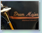 I proudly present : Drum Major Michael Binder